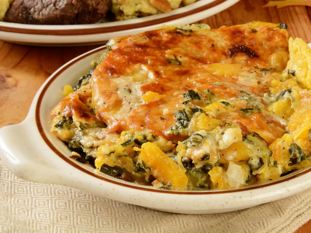 keto butternut squash casserole